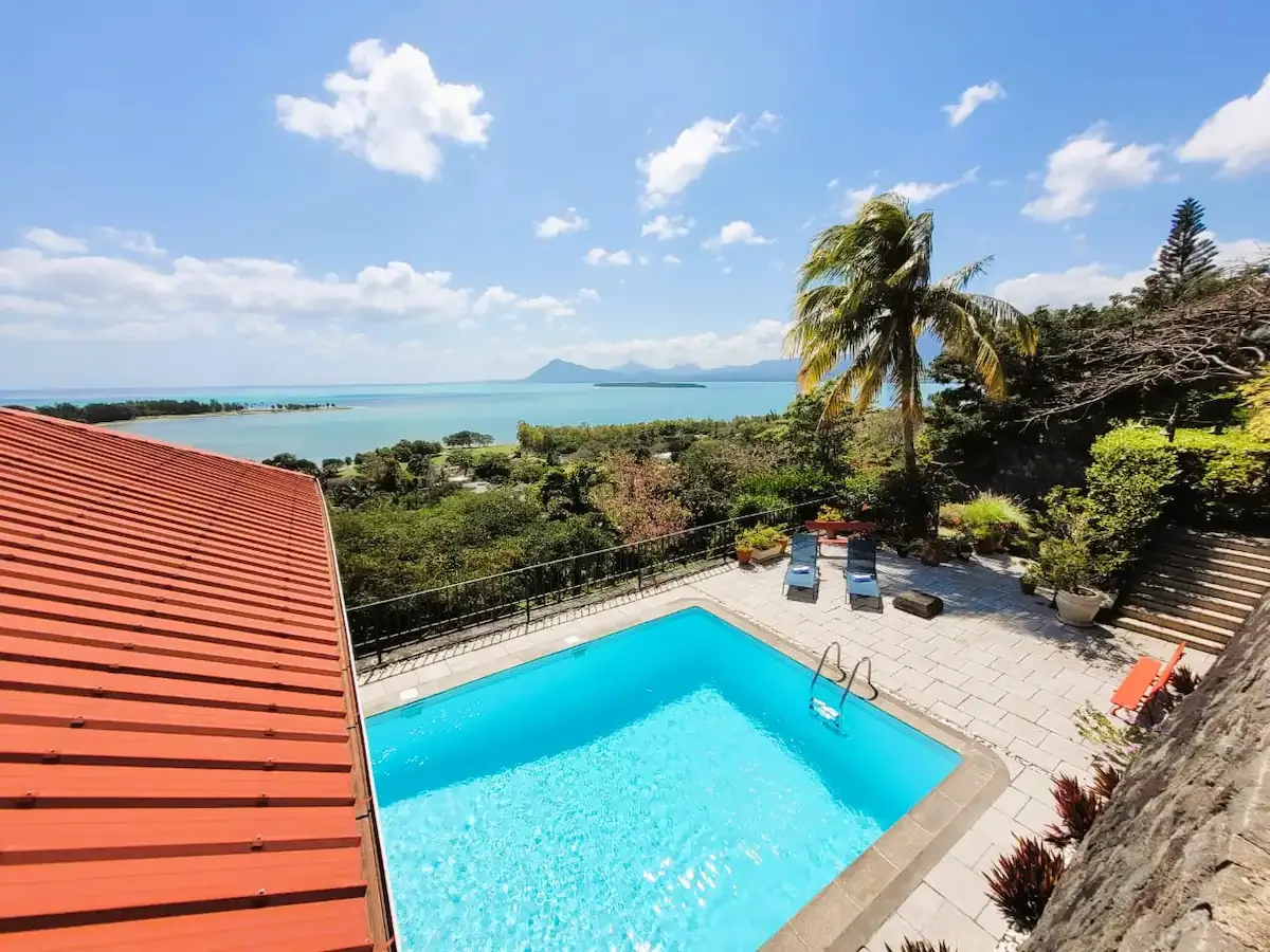 Le Morne Vista, villa avec piscine, Île Maurice